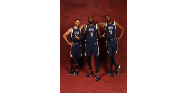James, Curry, Durant, treforken slutter sig sammen for at kæmpe ved OL i Paris